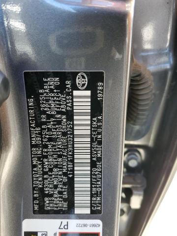 Photo 11 VIN: 4T1BF1FK9HU321752 - TOYOTA CAMRY 