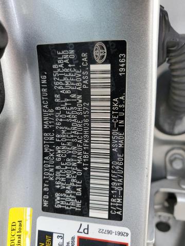 Photo 11 VIN: 4T1BF1FK9HU361572 - TOYOTA CAMRY LE 