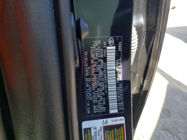 Photo 9 VIN: 4T1BF1FK9HU362527 - TOYOTA CAMRY LE 