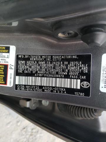 Photo 9 VIN: 4T1BF1FK9HU398878 - TOYOTA CAMRY LE 