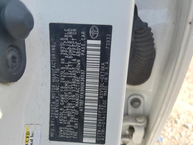 Photo 11 VIN: 4T1BF1FK9HU636597 - TOYOTA CAMRY LE 