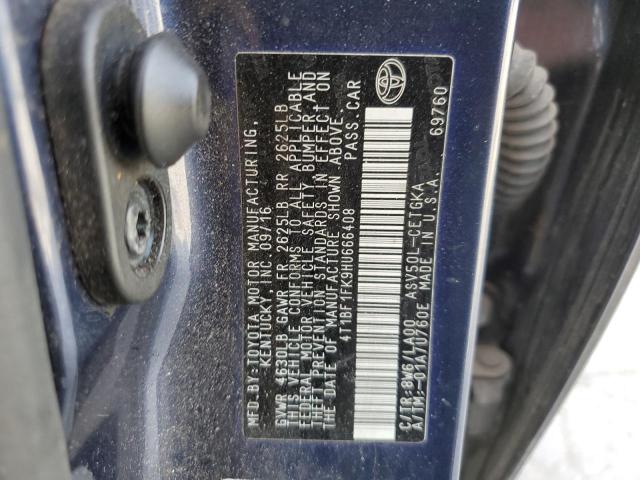 Photo 11 VIN: 4T1BF1FK9HU666408 - TOYOTA CAMRY LE 