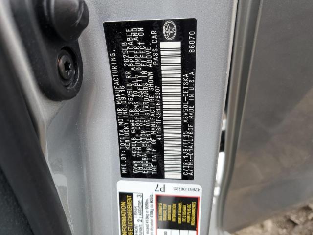 Photo 9 VIN: 4T1BF1FK9HU679207 - TOYOTA CAMRY LE 