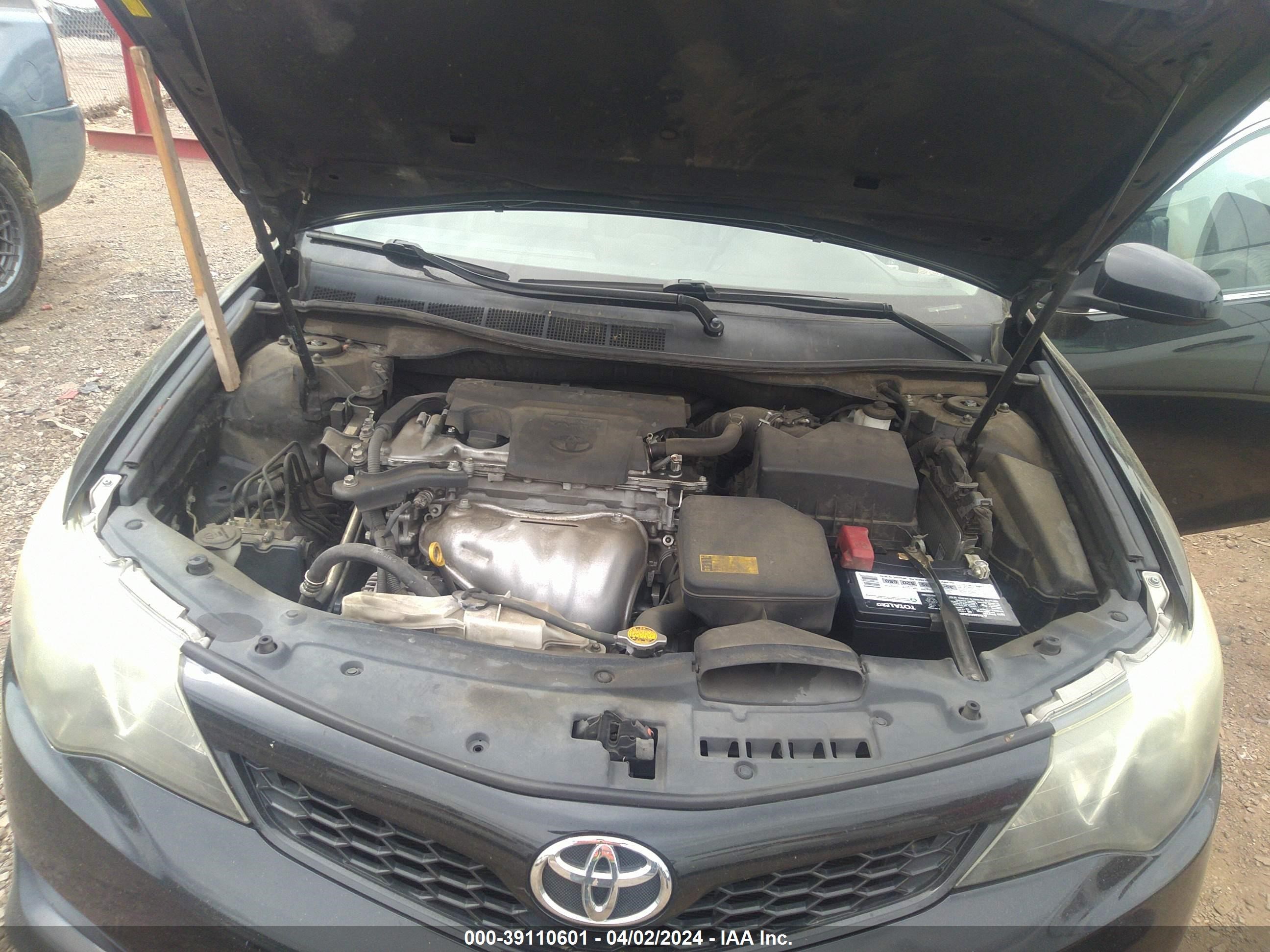 Photo 9 VIN: 4T1BF1FKXCU103859 - TOYOTA CAMRY 