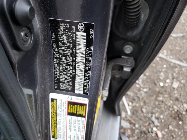 Photo 11 VIN: 4T1BF1FKXCU136487 - TOYOTA CAMRY BASE 