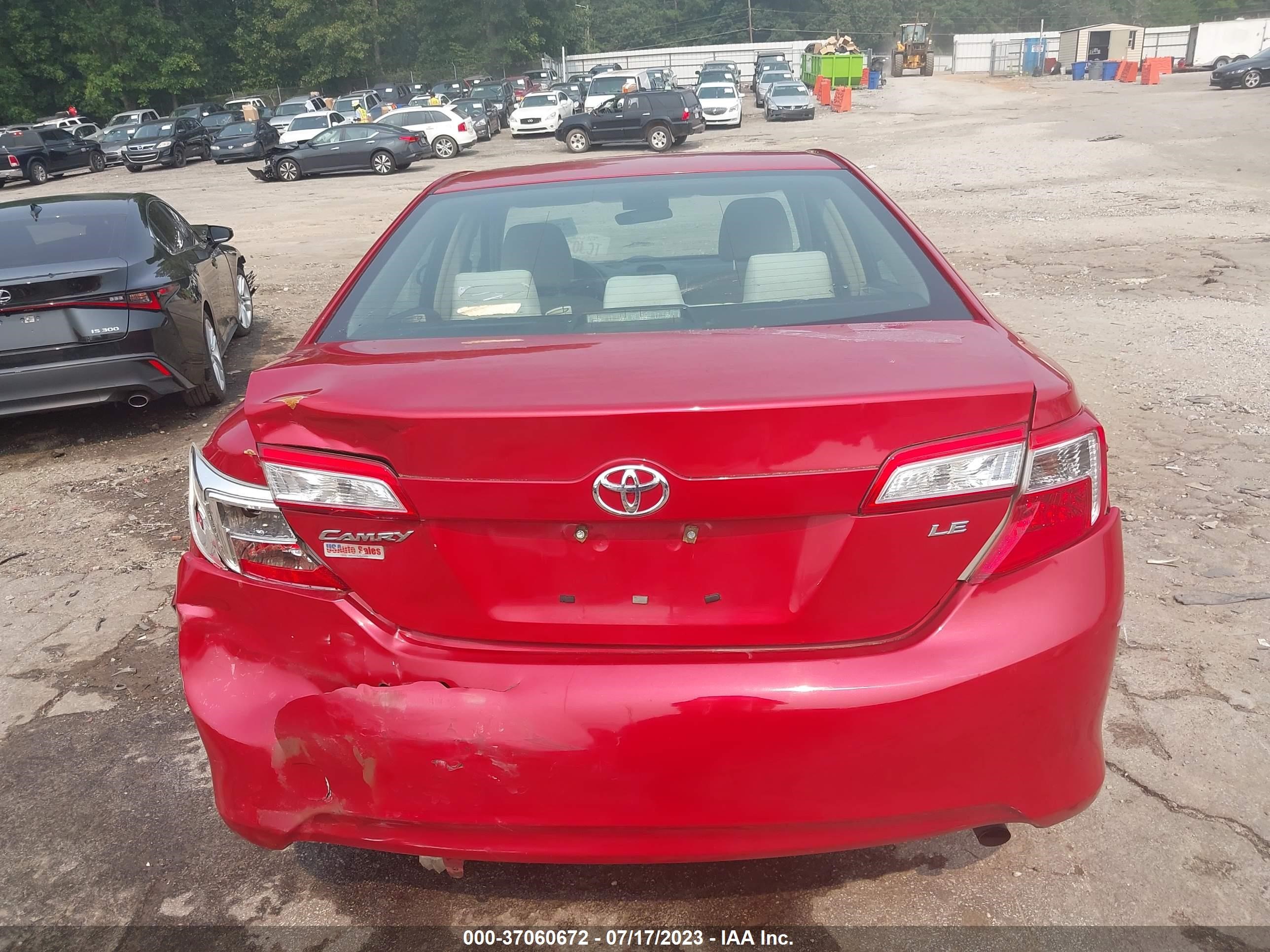 Photo 15 VIN: 4T1BF1FKXCU572465 - TOYOTA CAMRY 