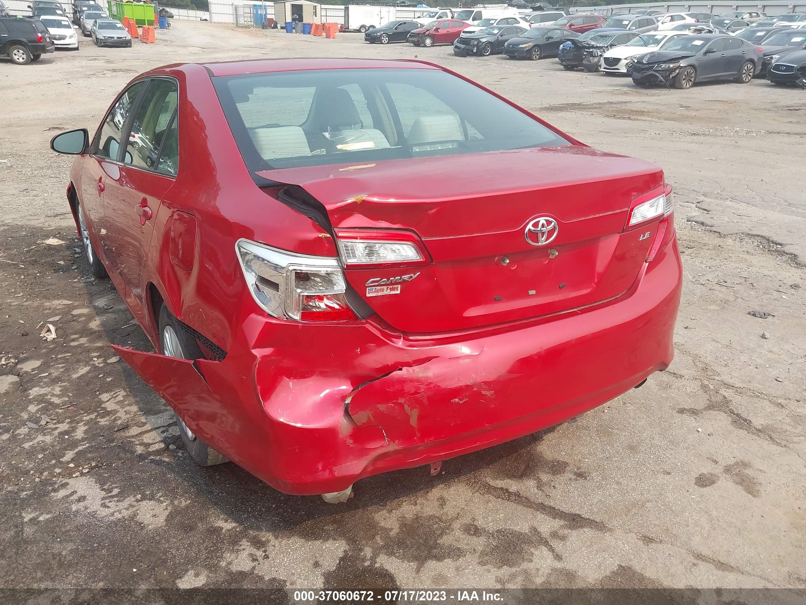 Photo 5 VIN: 4T1BF1FKXCU572465 - TOYOTA CAMRY 