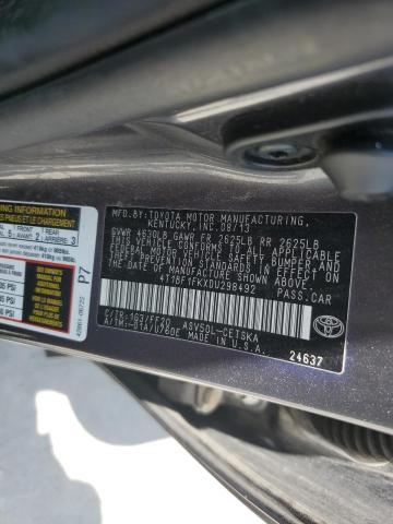 Photo 12 VIN: 4T1BF1FKXDU298492 - TOYOTA CAMRY 