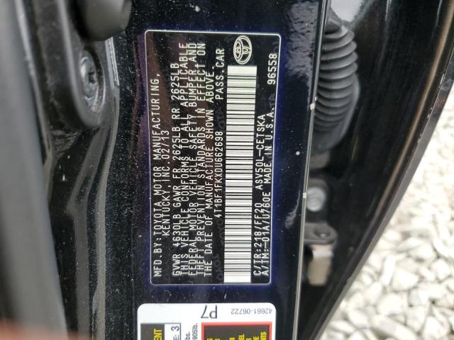 Photo 11 VIN: 4T1BF1FKXDU662698 - TOYOTA CAMRY 