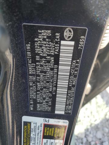 Photo 11 VIN: 4T1BF1FKXDU678819 - TOYOTA CAMRY L 