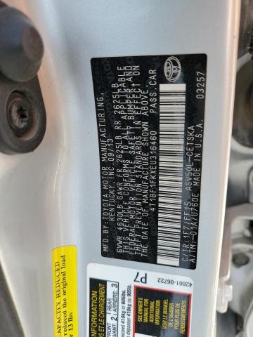 Photo 12 VIN: 4T1BF1FKXEU316460 - TOYOTA CAMRY L 