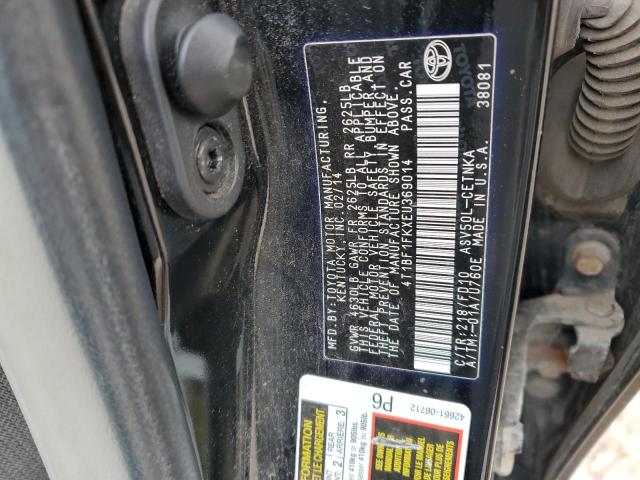 Photo 11 VIN: 4T1BF1FKXEU369014 - TOYOTA CAMRY 