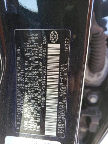 Photo 12 VIN: 4T1BF1FKXEU440633 - TOYOTA CAMRY L 