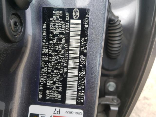 Photo 11 VIN: 4T1BF1FKXEU831488 - TOYOTA CAMRY 