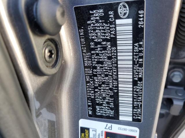 Photo 11 VIN: 4T1BF1FKXFU101226 - TOYOTA CAMRY 