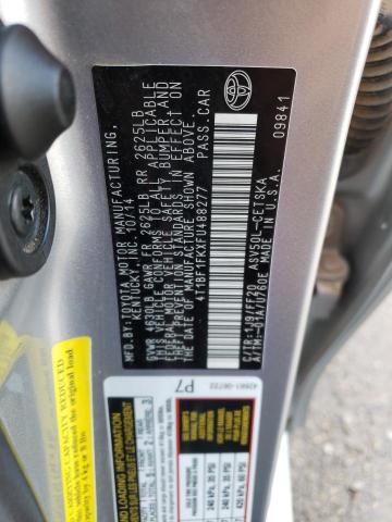 Photo 11 VIN: 4T1BF1FKXFU488277 - TOYOTA CAMRY LE 