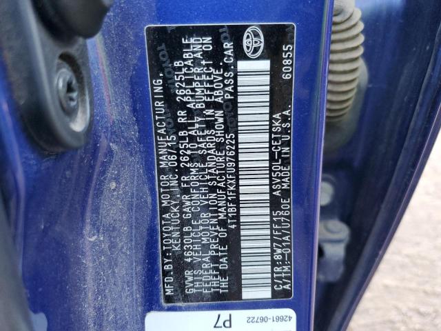 Photo 9 VIN: 4T1BF1FKXFU976225 - TOYOTA CAMRY LE 