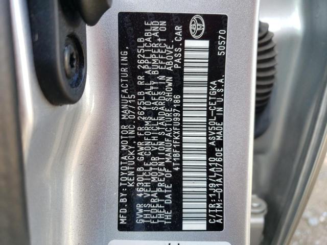 Photo 12 VIN: 4T1BF1FKXFU997186 - TOYOTA CAMRY 