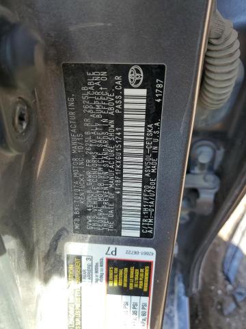 Photo 11 VIN: 4T1BF1FKXGU151741 - TOYOTA CAMRY 