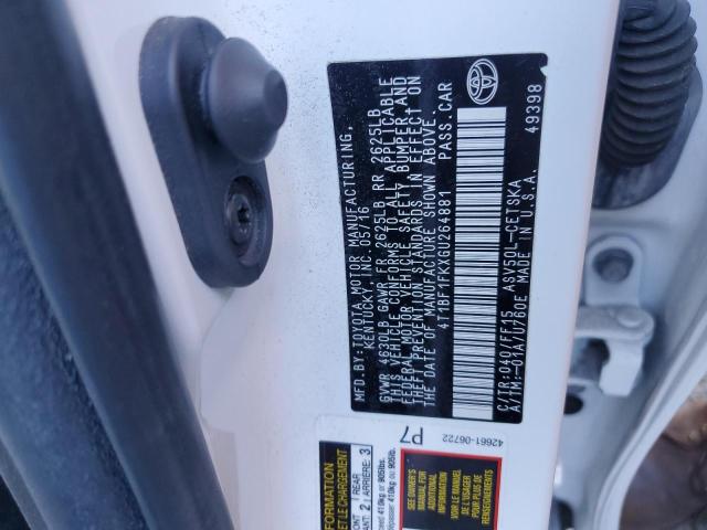 Photo 11 VIN: 4T1BF1FKXGU264881 - TOYOTA CAMRY 