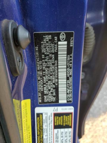 Photo 11 VIN: 4T1BF1FKXGU561049 - TOYOTA CAMRY LE 