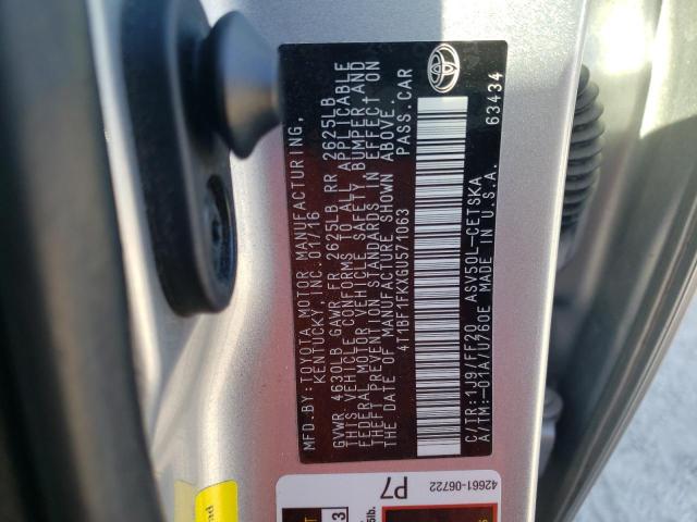 Photo 9 VIN: 4T1BF1FKXGU571063 - TOYOTA CAMRY LE 