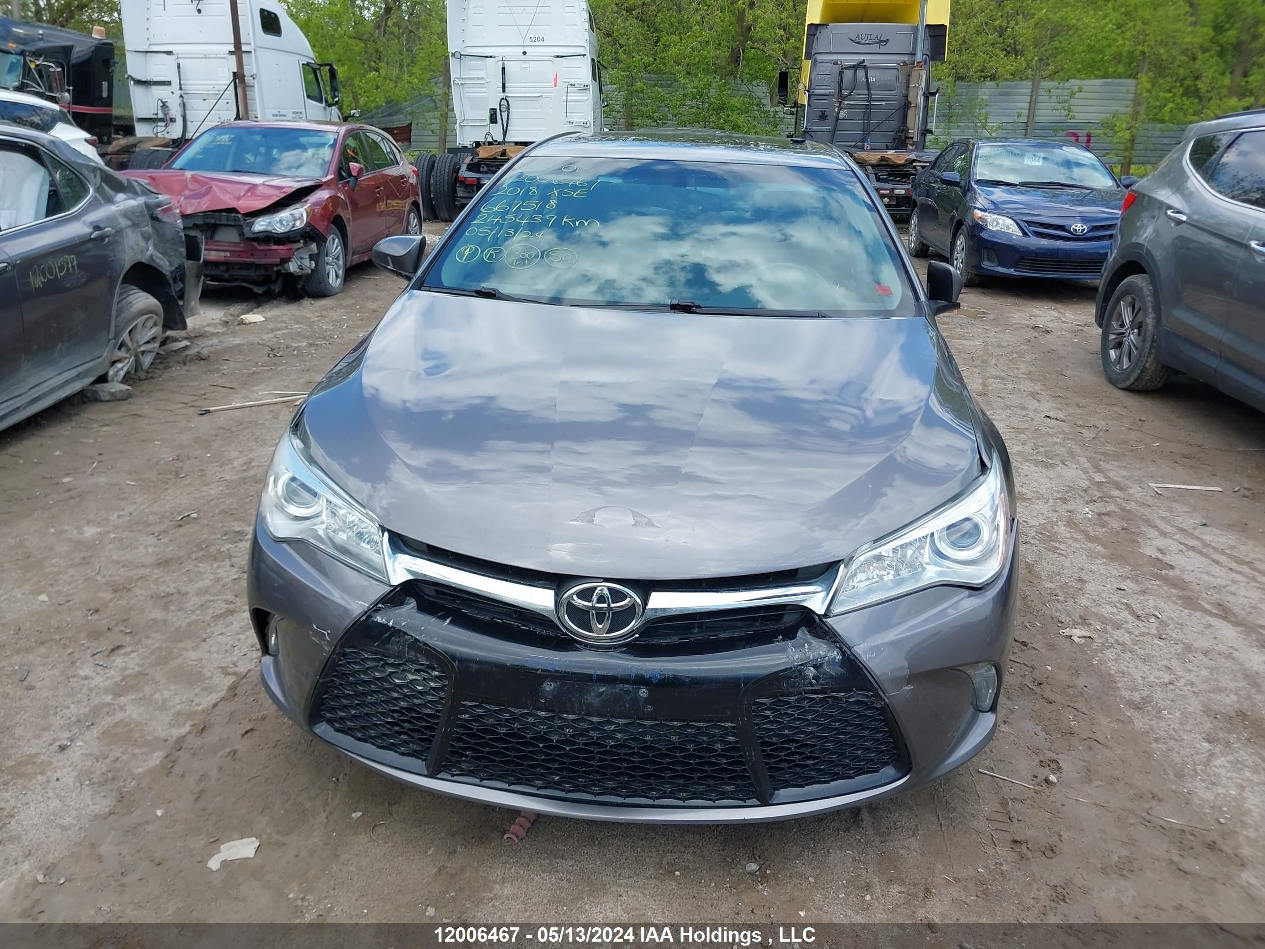 Photo 11 VIN: 4T1BF1FKXHU667518 - TOYOTA CAMRY 