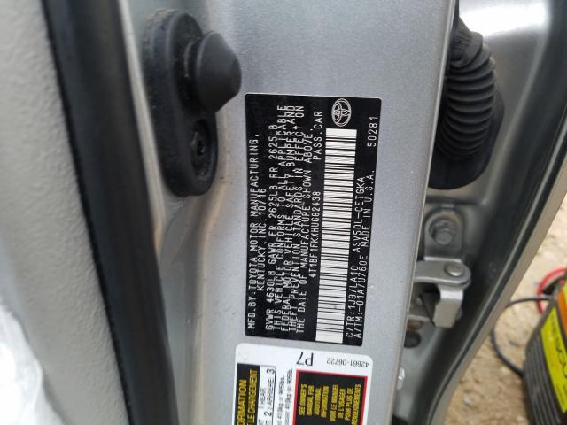 Photo 9 VIN: 4T1BF1FKXHU682438 - TOYOTA CAMRY LE 