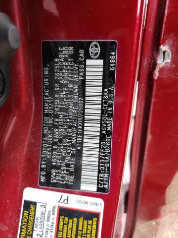 Photo 11 VIN: 4T1BF1FKXHU725062 - TOYOTA CAMRY 