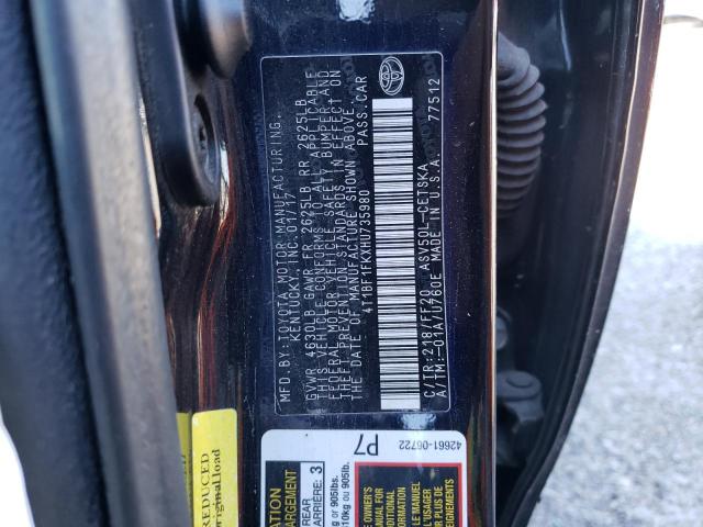 Photo 11 VIN: 4T1BF1FKXHU735980 - TOYOTA CAMRY 