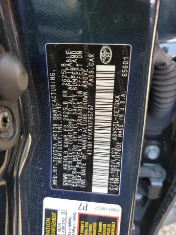 Photo 11 VIN: 4T1BF1FKXHU795757 - TOYOTA CAMRY LE 