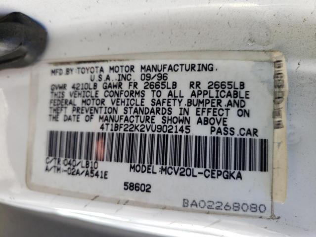 Photo 9 VIN: 4T1BF22K2VU902145 - TOYOTA CAMRY CE 