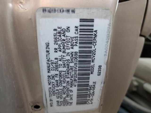 Photo 12 VIN: 4T1BF22K6VU910698 - TOYOTA CAMRY 