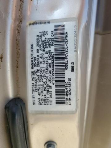 Photo 11 VIN: 4T1BF22K6XU932607 - TOYOTA CAMRY 