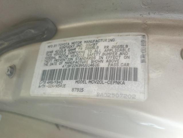 Photo 12 VIN: 4T1BF22K9VU914616 - TOYOTA CAMRY CE 