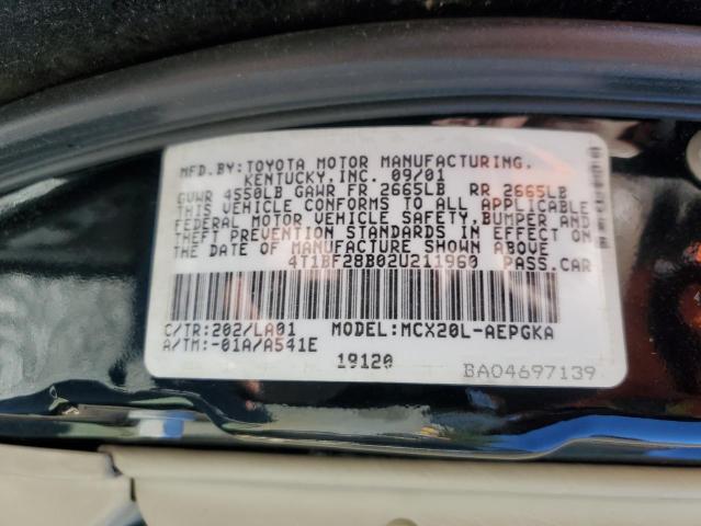 Photo 11 VIN: 4T1BF28B02U211960 - TOYOTA AVALON XL 