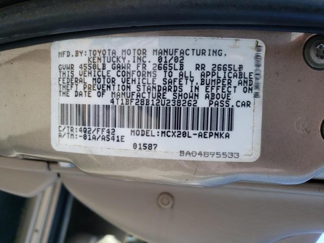 Photo 11 VIN: 4T1BF28B12U238262 - TOYOTA AVALON XL 