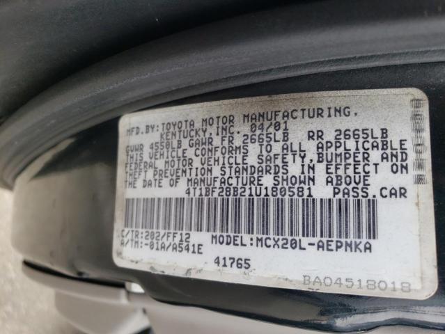 Photo 11 VIN: 4T1BF28B21U180581 - TOYOTA AVALON 