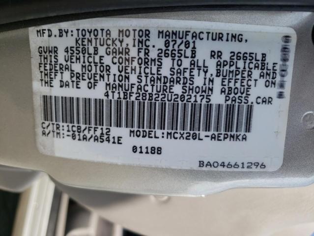 Photo 11 VIN: 4T1BF28B22U202175 - TOYOTA AVALON 