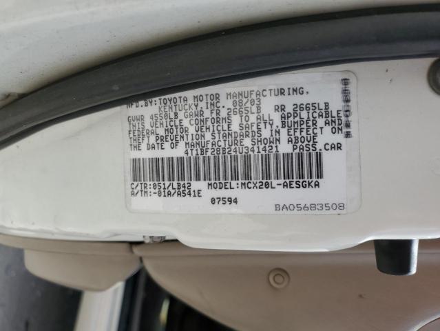 Photo 11 VIN: 4T1BF28B24U341421 - TOYOTA AVALON XL 