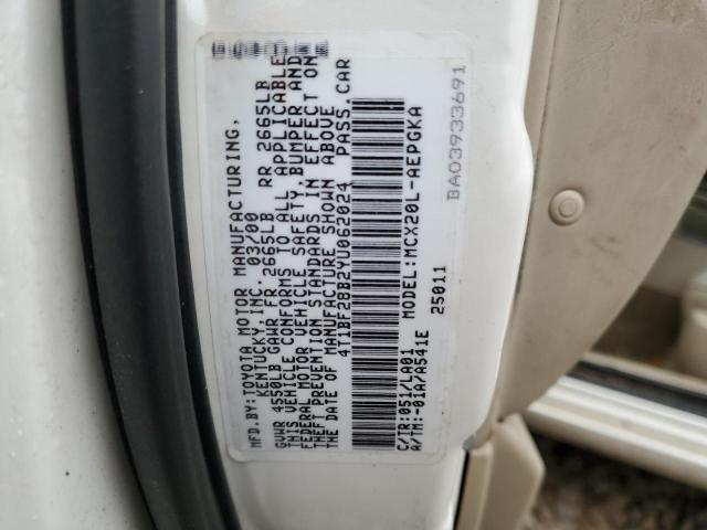 Photo 11 VIN: 4T1BF28B2YU062024 - TOYOTA AVALON 