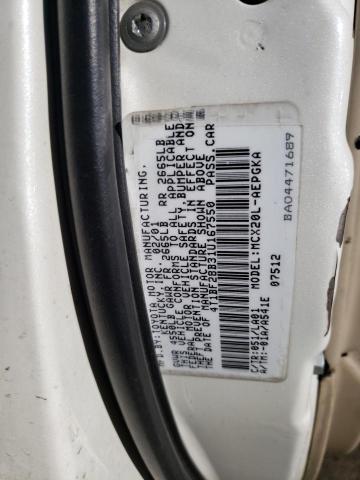 Photo 11 VIN: 4T1BF28B31U167550 - TOYOTA AVALON 