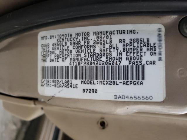 Photo 11 VIN: 4T1BF28B42U206017 - TOYOTA AVALON 