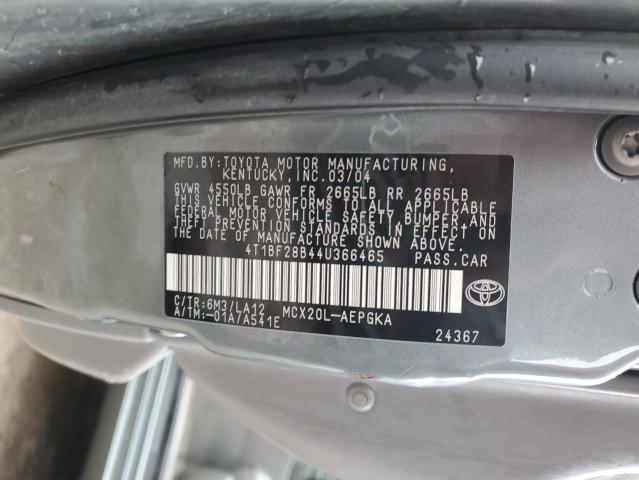 Photo 11 VIN: 4T1BF28B44U366465 - TOYOTA AVALON 