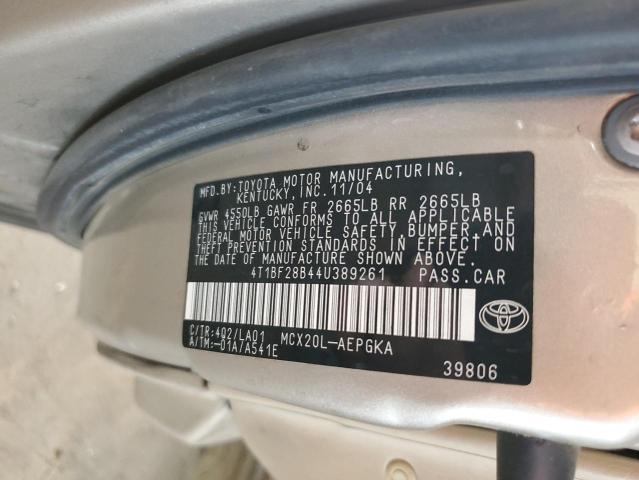 Photo 11 VIN: 4T1BF28B44U389261 - TOYOTA AVALON XL 