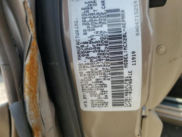 Photo 11 VIN: 4T1BF28B52U208357 - TOYOTA AVALON XL 