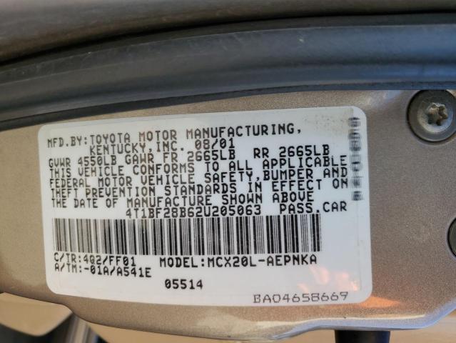 Photo 11 VIN: 4T1BF28B62U205063 - TOYOTA AVALON XL 