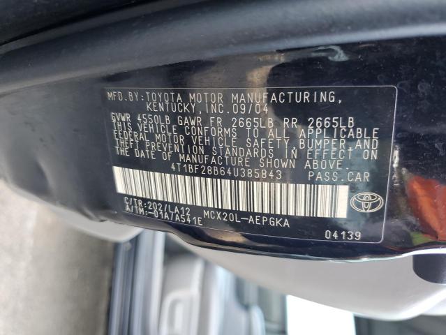 Photo 11 VIN: 4T1BF28B64U385843 - TOYOTA AVALON XL 