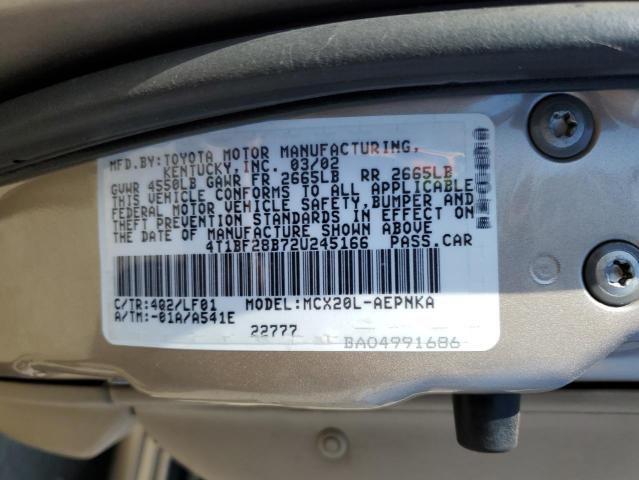 Photo 11 VIN: 4T1BF28B72U245166 - TOYOTA AVALON 