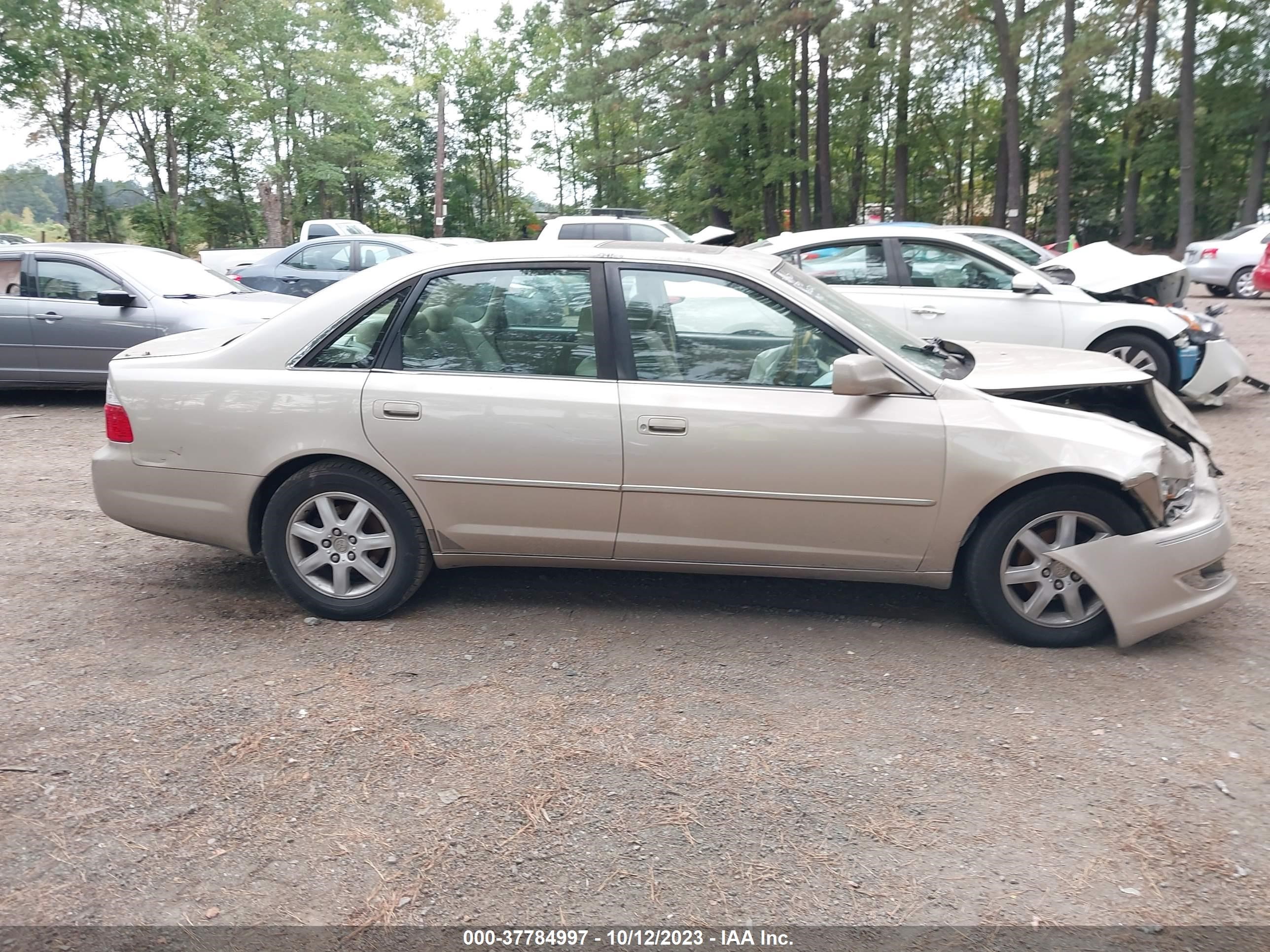 Photo 12 VIN: 4T1BF28B73U319512 - TOYOTA AVALON 